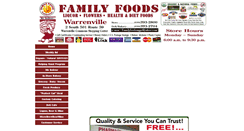 Desktop Screenshot of familyfoods.info